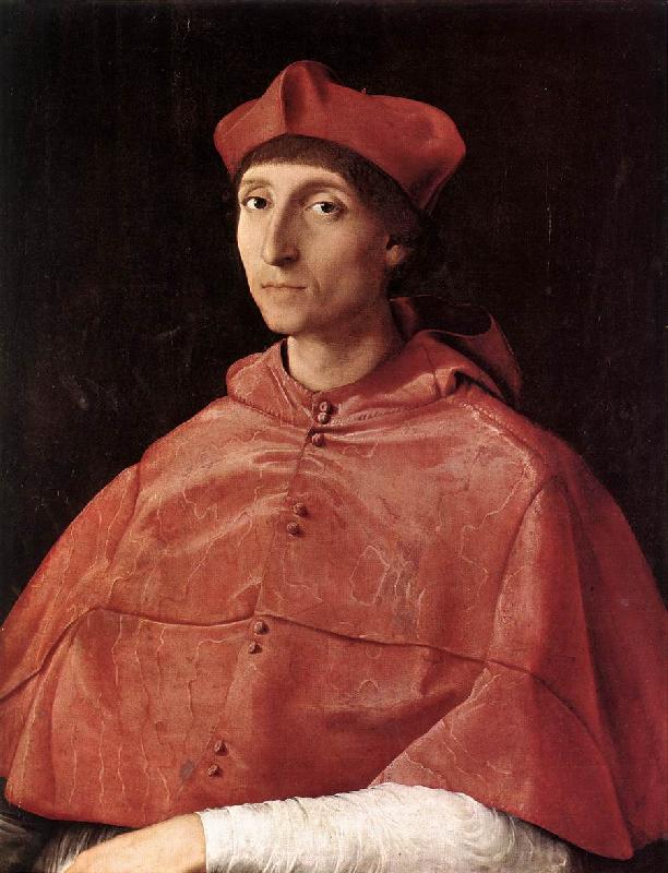 RAFFAELLO Sanzio Portrait of a Cardinal oil painting image